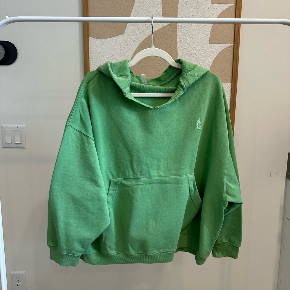 FP Movement Green Pullover Hoodie